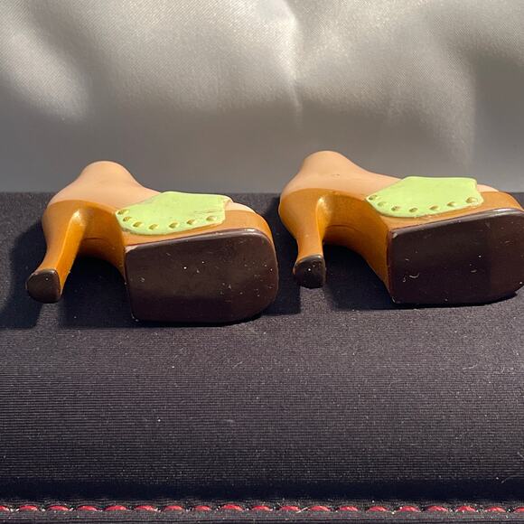 Bratz Footwear Meygan Strut it Lime Green^ Gold  Platform Sandals Shoes - Picture 4 of 4